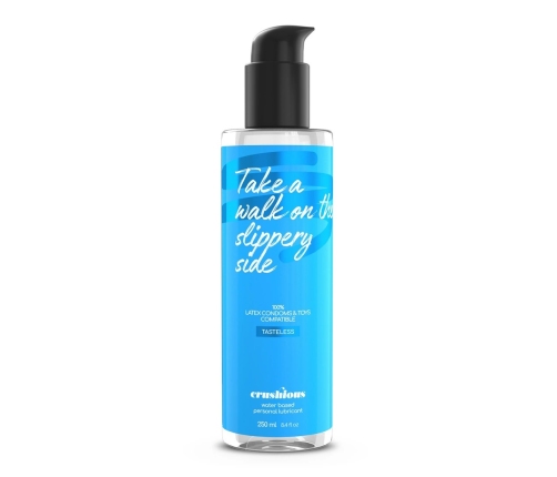 Crushious Water-Based Lubricant 250ml - Skin-Friendly & Toy Safe Formula