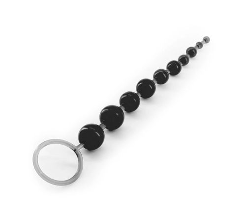 Crushious Bead Chain Intimate System Black 25.4cm Flexible Design