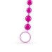 Crushious Flexible Bead Chain Pink 25.4 cm - Soft Rubber Intimate Accessory