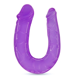 Double Trouble Flexible Dual-Ended Intimate Model 27 cm Purple