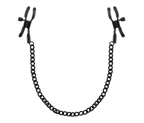 Satisfyer Adjustable Chain Clamps Black - Metal & Rubber Comfort System