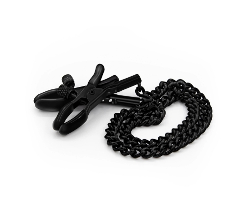 Satisfyer Adjustable Chain Clamps Black - Metal & Rubber Comfort System