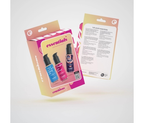 Crushious Essentials 3-Piece Lubricant Set 3x50ml - Variety & Convenience