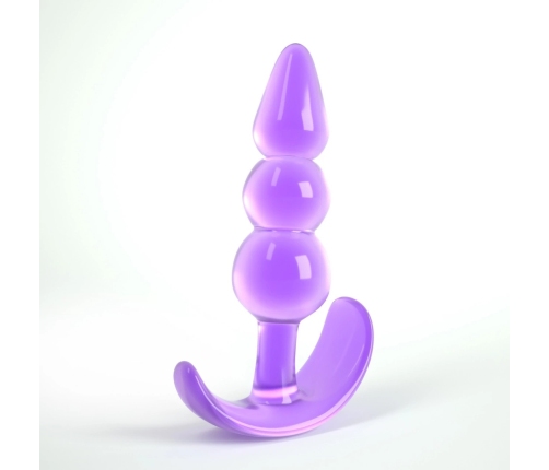 Crushious The Plunger Silicone Plug Lila 9cm Flexible Base Comfort Fit