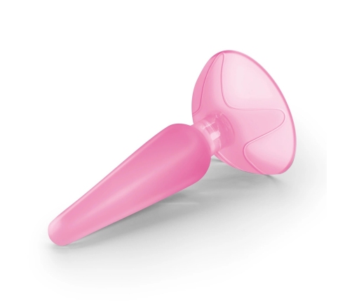 Crushious Jolly Pink - Compact Silicone Analogue Plug with Suction Base