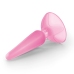 Crushious Jolly Pink - Compact Silicone Analogue Plug with Suction Base