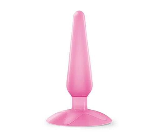 Crushious Jolly Pink - Compact Silicone Analogue Plug with Suction Base