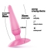 Crushious Jolly Pink - Compact Silicone Analogue Plug with Suction Base