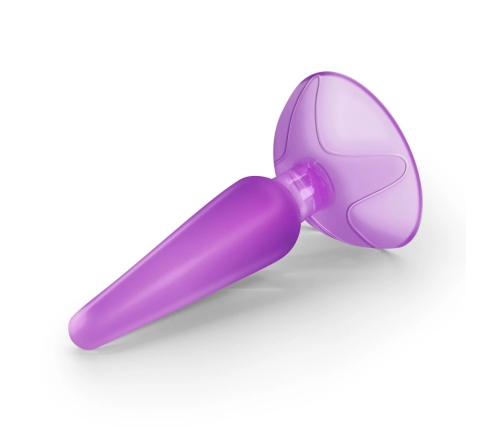 Crushious Jolly Lila Silicone Comfort Plug with Suction Base 9cm