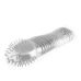 Crushious Ribbed Intimate Enhancement Sleeve Transparent 15.5cm