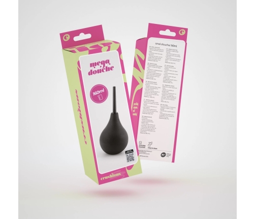 CleanStream Mega Douche Intimate Hygiene System 160 ml Black