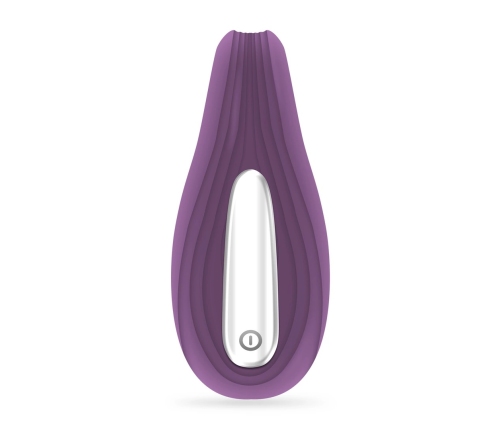 Crushious Pleasuriser Purple C-Shape Vibrator & Water-Based Lubricant 50ml
