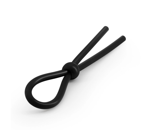 Crushious Billy The Ring Silicone Adjustable Intimate Support Ring Black 12.5cm