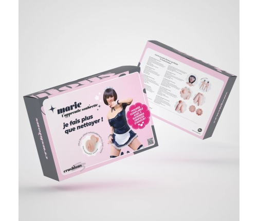 Crushious Marie Inflatable Companion Doll 155cm with Removable Intimate Sleeve