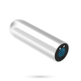 Crushious Quackers USB Rechargeable Intimate Bullet - White, 8.6 cm