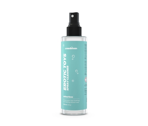 Crushious Toy Cleaner Spray 150 ml - Unscented, Universal Hygiene Solution