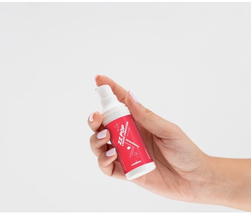 ZZ Pop Kissable Liquid Vibrator Strawberry 30ml - Flavored Sensation Gel