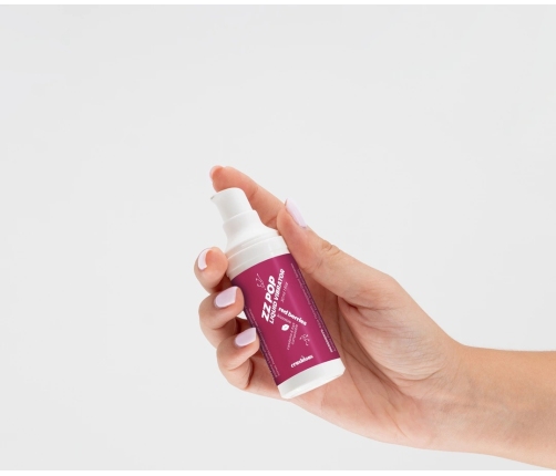 ZZ Pop Kissable Liquid Vibrator Red Berries 30ml - Flavored Stimulation Gel