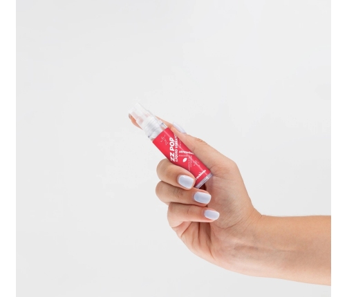 ZZ Pop Kissable Liquid Strawberry Vibrating Gel 10ml - Flavoured Sensation