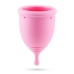 Minerva Menstrual Cups Set S & L Pink - Medical Silicone, Pouch Included