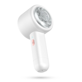 Crushious Magnetus Rechargeable Intimate Machine White 19.8cm
