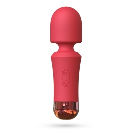 Crushious Wanda Mini Rechargeable Wand Massager Terracotta 12.5 cm