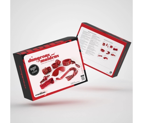 Dungeons and Maidens Red 8-Piece Adjustable Bonding Accessory Set