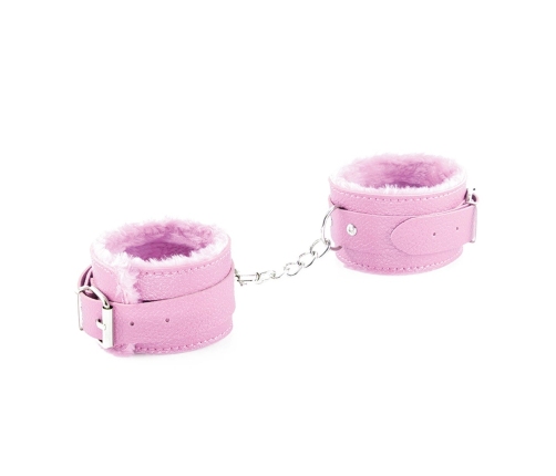 Dungeons and Maidens 8-Piece Bondage Accessory Set Pink - Adjustable Kit