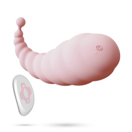 Crushious Cocoon Pink - Rechargeable Vibrating Egg & Wireless Remote
