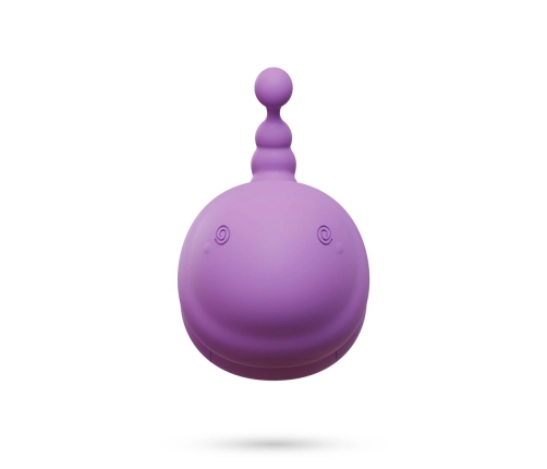 Crushious Cocoon Wireless Rechargeable Vibrating Egg Purple 9 Modes