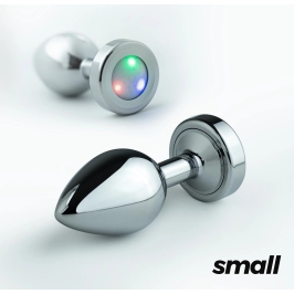 Crushious Borealis Metal Plug Small Silver RGB LED Light System 7.2cm