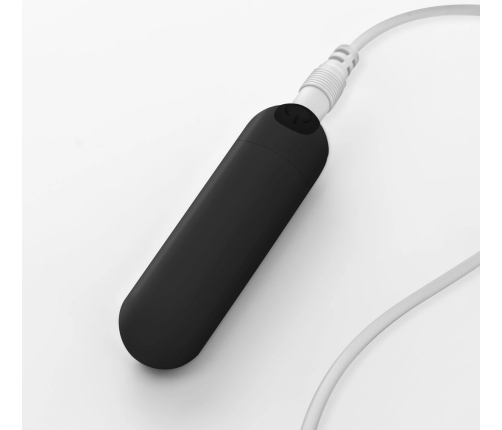 Crushious iMoan Rechargeable Mini Vibrating Bullet - Black, 10 Modes
