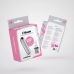 Crushious iMoan Rechargeable Vibrating Bullet Silver 10 Modes Compact