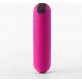Crushious iMoan Pink - Rechargeable Compact Vibrating Bullet 7.6cm
