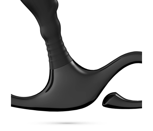 Crushious Djinn Silicone Prostate Stimulator Black 10.5cm Ergonomic Design