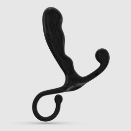 Crushious P-Baba Black - Ergonomic Prostate Wellness Device, 15 cm