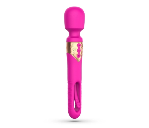 Crushious Big Ben Dual Wand Pink - Versatile Silicone Massager 25.9 cm