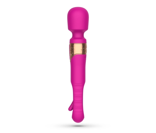 Crushious Big Ben Dual Wand Pink - Versatile Silicone Massager 25.9 cm