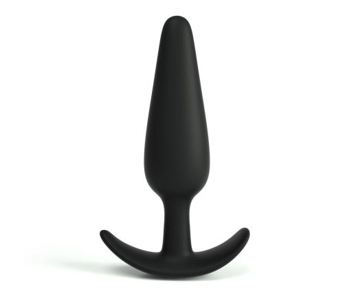 Crushious Tic Silicone Training Plug Small Black 8.5cm