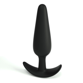 Crushious Tic Silicone Training Plug Small Black 8.5cm