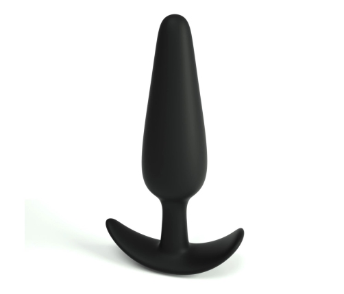 Crushious Tic Silicone Training Plug Small Black 8.5cm
