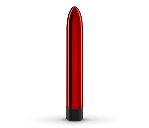 Crushious Classic Vibe Red - Slim Metallic Personal Massager 17.5 cm
