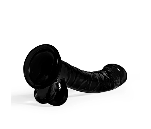 Crushious Hudini Flexible Jelly Model 17.5 cm Black with Suction Cup