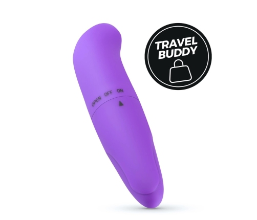 Crushious G-Finder Mini Intimate Massager Purple, 8 cm ABS
