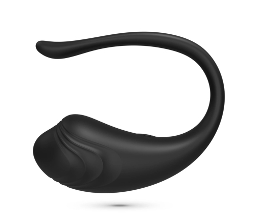 Crushious Tamago Black - Wireless Rechargeable Vibrating Egg 9 Modes