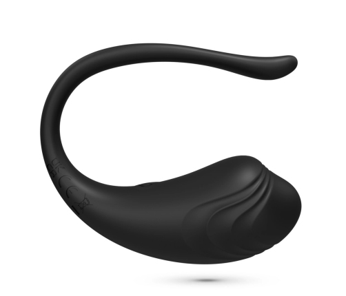 Crushious Tamago Black - Wireless Rechargeable Vibrating Egg 9 Modes