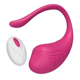 Crushious Tamago Pink - Rechargeable Wireless Intimate Egg, 9 Modes