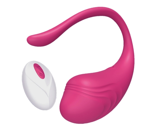 Crushious Tamago Pink - Rechargeable Wireless Intimate Egg, 9 Modes