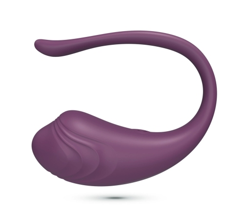 Crushious Tamago Wireless Vibrating Egg Purple - USB Rechargeable, 9 Modes