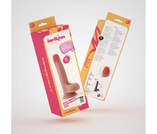 Crushious Inviktus Liquid Silicone Model 19 cm Natural Tone